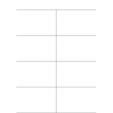 40298 - Label Size 105mm x 68mm - 8 label(s) per sheet