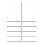 40305 - Label Size 99.1mm x 34mm - 16 label(s) per sheet
