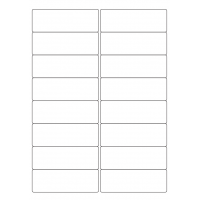 40305 - Label Size 99.1mm x 34mm - 16 label(s) per sheet
