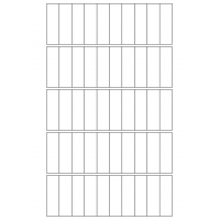 40306 - Label Size 17mm x 55mm - 50 label(s) per sheet
