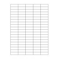 40318 - Label Size 38mm x 12mm - 100 label(s) per sheet