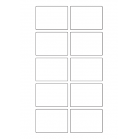 40329 - Label Size 69mm x 50mm - 10 label(s) per sheet