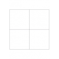 40338 - Label Size 100mm x 100mm - 4 label(s) per sheet