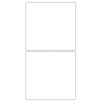40339 - Label Size 145mm x 140mm - 2 label(s) per sheet