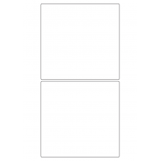 40339 - Label Size 145mm x 140mm - 2 label(s) per sheet