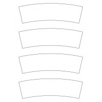 40343 - Label Size 186.568mm x 58.016mm - 4 label(s) per sheet