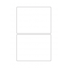 40347 - Label Size 150mm x 115mm - 2 label(s) per sheet