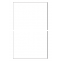 40351 - Label Size 166mm x 134mm - 2 label(s) per sheet