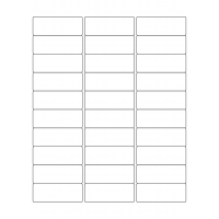 40353 - Label Size 67mm x 25mm - 30 label(s) per sheet
