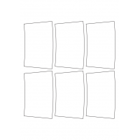 40360 - Label Size 62.078mm x 101.203mm - 6 label(s) per sheet