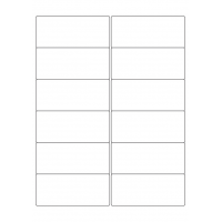 40366 - Label Size 99mm x 42.3mm - 12 label(s) per sheet