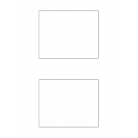 40367 - Label Size 127.5mm x 102mm - 2 label(s) per sheet