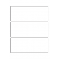40370 - Label Size 190mm x 75mm - 3 label(s) per sheet