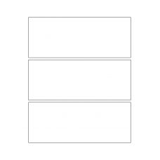 40370 - Label Size 190mm x 75mm - 3 label(s) per sheet 