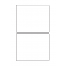 40377 - Label Size 148mm x 123mm - 2 label(s) per sheet 
