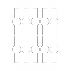 40384 - Label Size 35mm x 112mm - 10 label(s) per sheet 