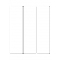 40389 - Label Size 64mm x 235mm - 3 label(s) per sheet
