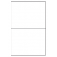 40390 - Label Size 180mm x 140mm - 2 label(s) per sheet