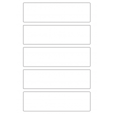 40395 - Label Size 175mm x 50mm - 5 label(s) per sheet 