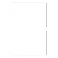 40397 - Label Size 183mm x 122.5mm - 2 label(s) per sheet