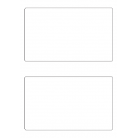 40399 - Label Size 190mm x 115mm - 2 label(s) per sheet