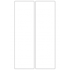40402 - Label Size 84mm x 287mm - 2 label(s) per sheet 