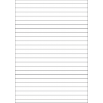 40405 - Label Size 210mm x 12mm - 23 label(s) per sheet