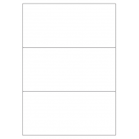 40409 - Label Size 200mm x 94mm - 3 label(s) per sheet
