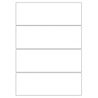 40410 - Label Size 200mm x 69mm - 4 label(s) per sheet