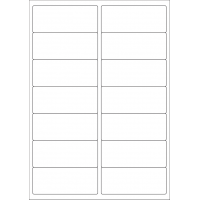 40421 - Label Size 97mm x 40mm - 14 label(s) per sheet