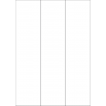 40427 - Label Size 70mm x 295.2mm - 3 label(s) per sheet