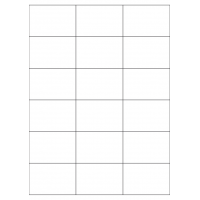 40430 - Label Size 70mm x 47mm - 18 label(s) per sheet