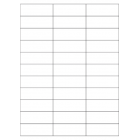 40432 - Label Size 70mm x 25.4mm - 33 label(s) per sheet