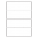 40439 - Label Size 65mm x 65mm - 12 label(s) per sheet