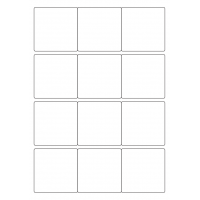 40439 - Label Size 65mm x 65mm - 12 label(s) per sheet
