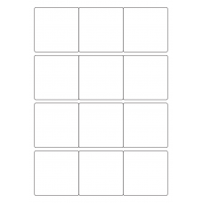 40439 - Label Size 65mm x 65mm - 12 label(s) per sheet 