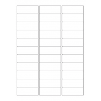 40444 - Label Size 63.5mm x 24mm - 33 label(s) per sheet