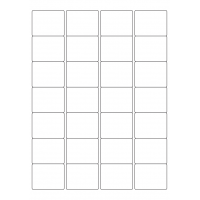 40452 - Label Size 48mm x 38mm - 28 label(s) per sheet