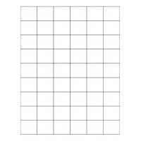 40457 - Label Size 35mm x 30mm - 54 label(s) per sheet