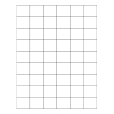 40457 - Label Size 35mm x 30mm - 54 label(s) per sheet 