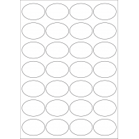 40476 - Label Size 49mm x 35mm - 28 label(s) per sheet