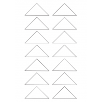 40483 - Label Size 70.7mm x 35.35mm - 14 label(s) per sheet
