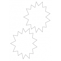 40490 - Label Size 130mm x 150mm - 2 label(s) per sheet