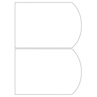 40499 - Label Size 204mm x 139.6mm - 2 label(s) per sheet