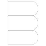40500 - Label Size 195mm x 90mm - 3 label(s) per sheet