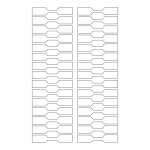 40503 - Label Size 80mm x 15mm - 30 label(s) per sheet