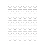 40509 - Label Size 28mm x 30mm - 42 label(s) per sheet