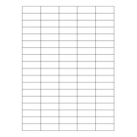 40511 - Label Size 40mm x 15mm - 90 label(s) per sheet