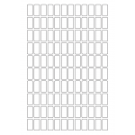 40516 - Label Size 12mm x 25mm - 120 label(s) per sheet