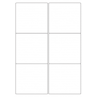 40524 - Label Size 99.1mm x 93.1mm - 6 label(s) per sheet